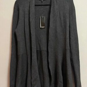 NWT - Premise Studios - Women’s Dark Gray Open Front Cardigan
